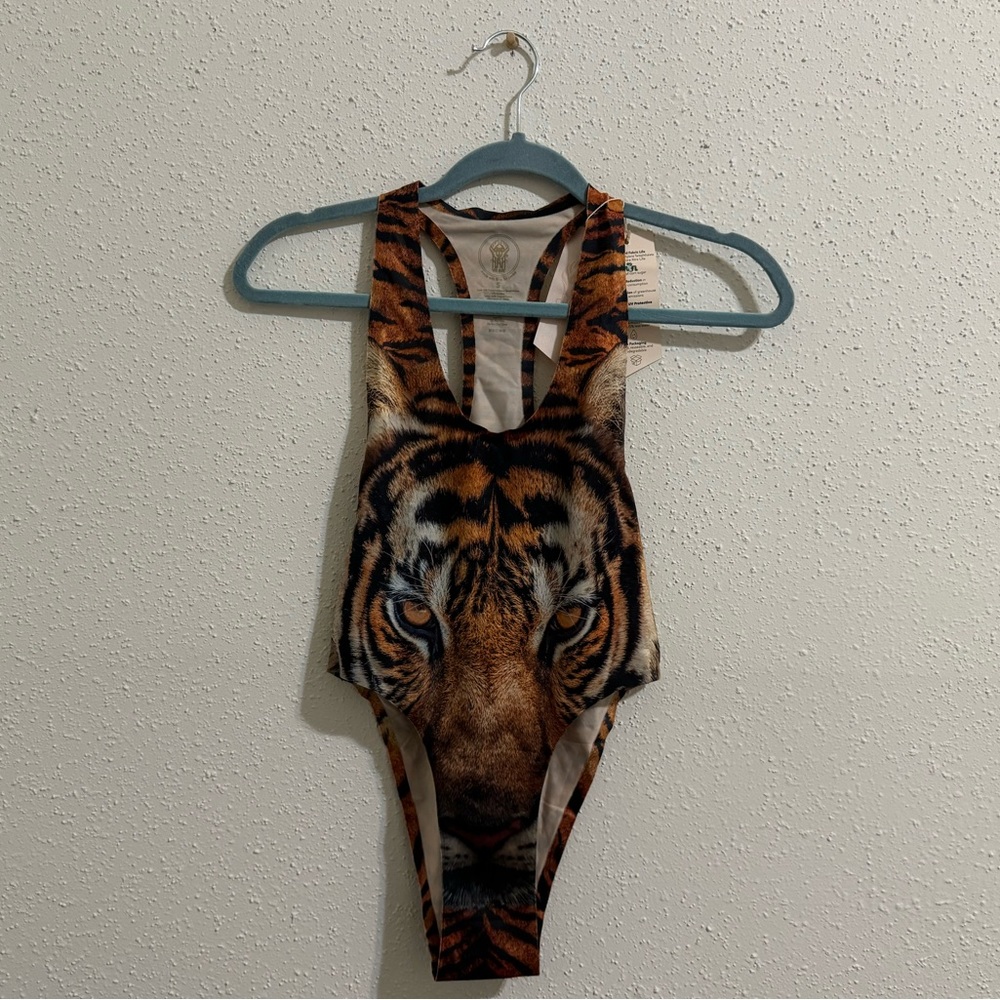Fierce Tiger Face Bodysuit